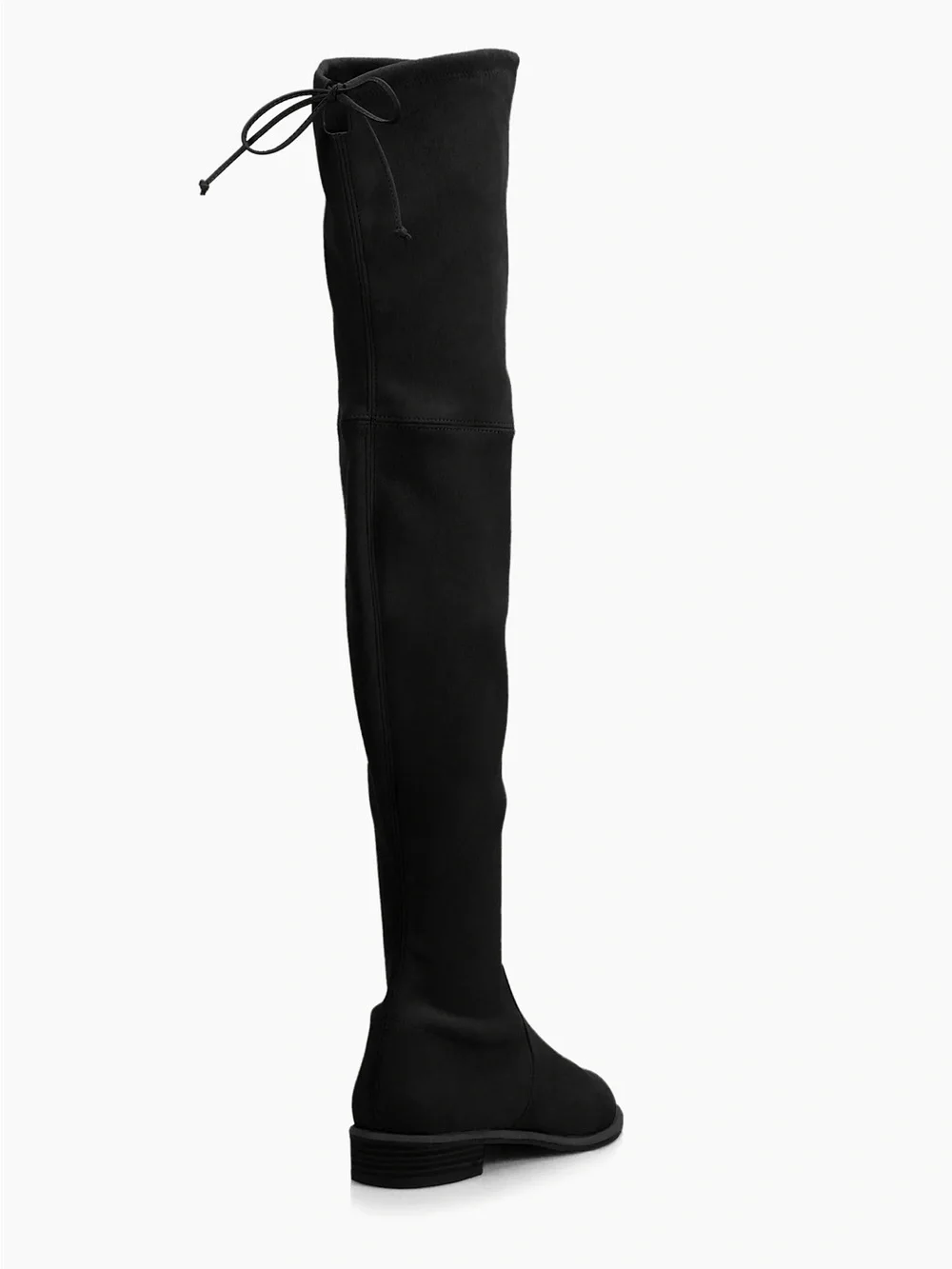 Stuart Weitzman Lowland Black Suede Over The Knee Thigh High Boots 9.5